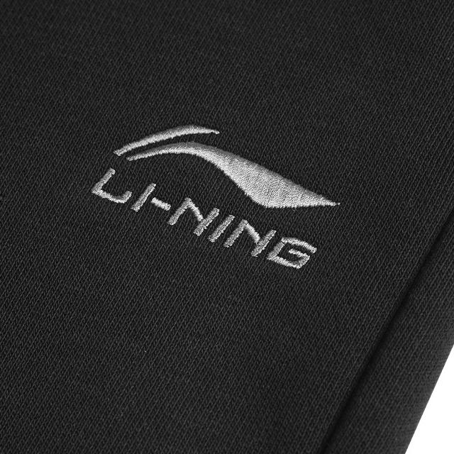 Li-Ning Хлопок Удобные Дышащие Влагоотводящие Эластичные Трикотажные Штаны для Тренировок Мужские брюки ASKLV89-11