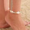 Hand Woven Beach Ankle Chains Starfish Ankle  Accessories Fashion Shell Shaped Anklets  Man
