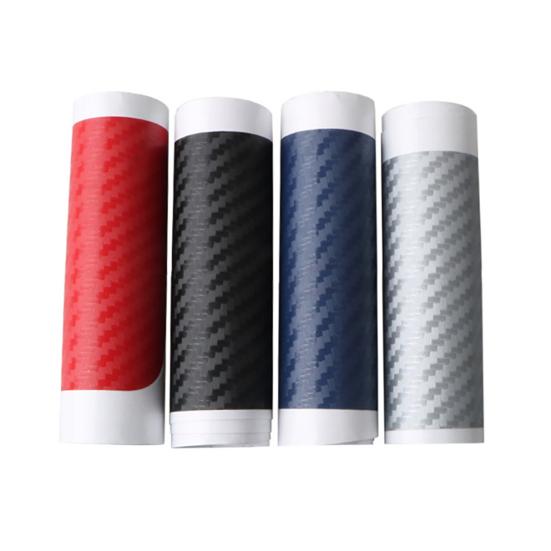 Universal Car Door Bumper Sticker Waterproof PVC Carbon Fiber Trim Strip Protective Film Anti-Scratch
