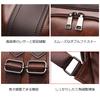 Zhongningyifeng ZNYF Backpack with Zippered Shoulder Popular with Girls Women's Back, Leather, Anti-theft, Waterproof, 2-Way Bag, (Coffee)