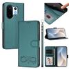 Happy Heart Pattern Magnetic Closure Vegan Leather Phone Case With Wrist Strap For vivo X200 FE