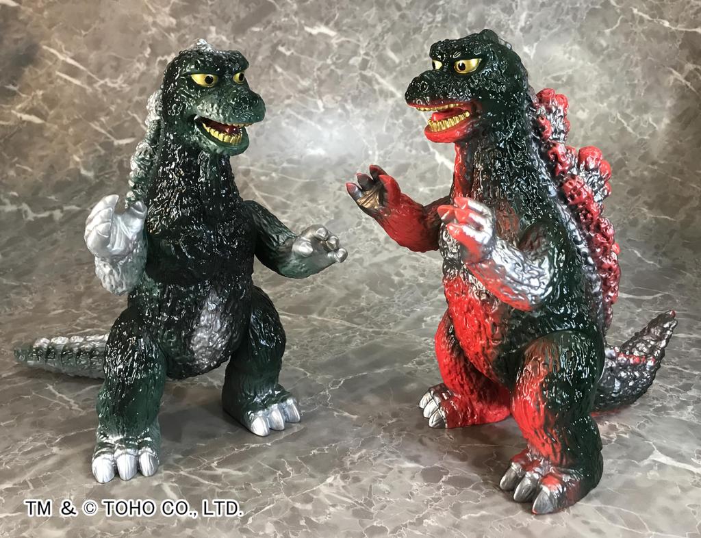 Art Storm Reprint Poppy Greatsaurus Godzilla Общая высота около 260 мм Покрашенная ПВХ полная фигурка Немасштабная