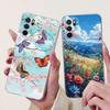 Чехол для Oppo A16 A16s CPH2269 CPH2275 CPH2271 A 16, ТПУ Чехол, Модный Цветок, Мягкий Funda Для OPPO A54s CPH2273 Чехол для Телефона OppoA16