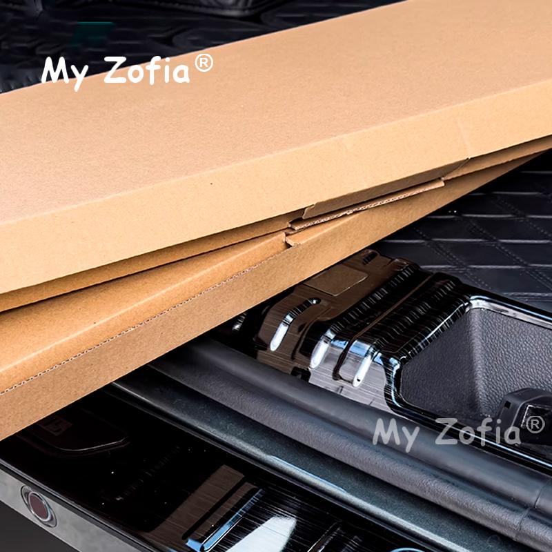 For Chery Tiggo 8 Pro 2025 2026 Car Stainless Trunk Cover Tailgate Guard Rear Bumper Scuff Sill Plate Pedal Stickers Accessories