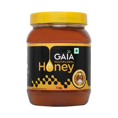 Многоцветковый мед (1 кг), Multifloral Honey, Gaia