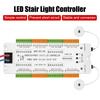 32 Channels DC12V/24V Ladder Night Light Stair LED Motion Sensor Light Prevent Short Circuit Controller