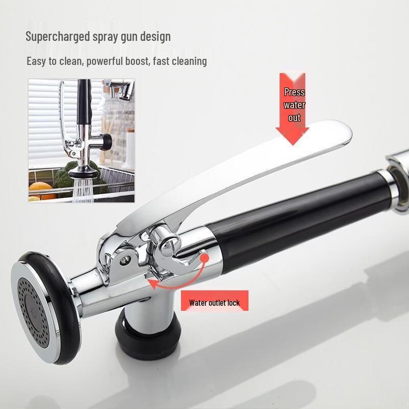 TLXT Kitchen Pull-out Spring Faucet