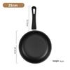 Small Non-stick Pan Egg Pancake Flat Base Non-stick Frying Pan Steak Small Oil Frying Skillet Household Kitchen Cookware