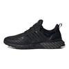 adidas Очень толстая подошва, защита от скручивания, удобная амортизация, низкий верх, унисекс кроссовки, черные GX3573