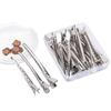 Woman Hair Care Clips Metal Steel Hairdressing Sectioning Clip Clamps Barber Hair Cut Use Styling Tools Hair Root Fluffy Hairpin