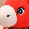 Chinese Style Zodiac Horse Doll Cute Plush Horse Toys Cartoon 2026 New Year Mascot  Bedside Decor