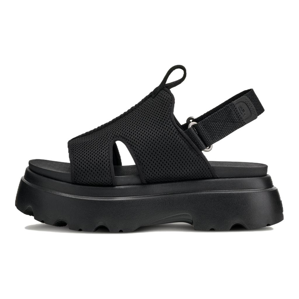 UGG Сандалии на одной лямке из ткани Brisbane 5,7 см Женские Черные 1167470-BLK