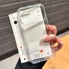 Прозрачный силиконовый чехол для телефона для iPhone 17 Air 15 14   11 16 Pro Max Plus Прозрачный ударопрочный защитный задний чехол