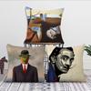 Сальвадор Дали Поп-арт Наволочка Диван Гостиная Спальня Изголовье Спинка Подушка Квадратная Подушка Время Сна