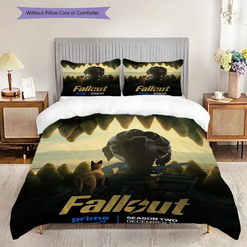 Fallout Season Two Prime'S New Adventure Bedding 1 Duvet Cover 2 Pillowcase Without Core Christmas Birthday Gift Soft And Comfortable