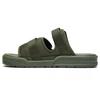 3201 Comfortable Rubber Sole Slide Sandals Unisex Sandals Dark-Green SDL3201T