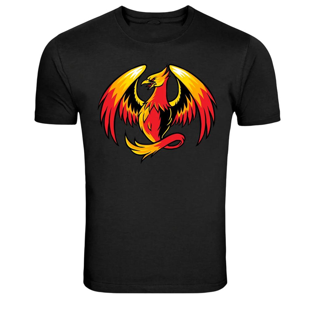 Phoenix Fire Bird Mythical Creature Graphic T-Shirt