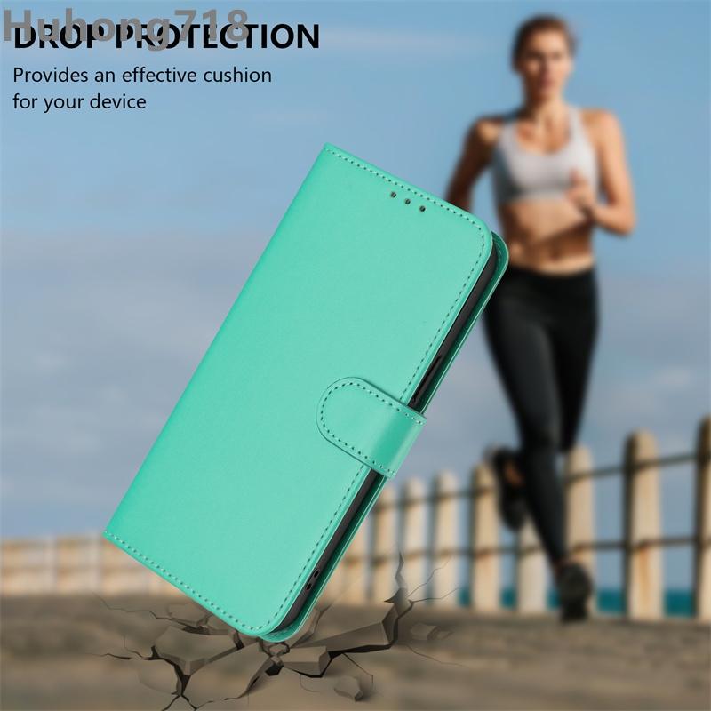 Чехол-книжка со слотом для карт и подставкой из мягкого силикона TPU для Wiko Cubot P80 T20 T60, полная защита