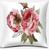 Fashion Rose Printing Series Pattern Pillowcase Square Pillowcase Home Office Decoration Pillowcase