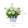 Fence Artificial Potted Flowers Simulation Bonsai New Plastic Fake Flower  Living Room Ornaments