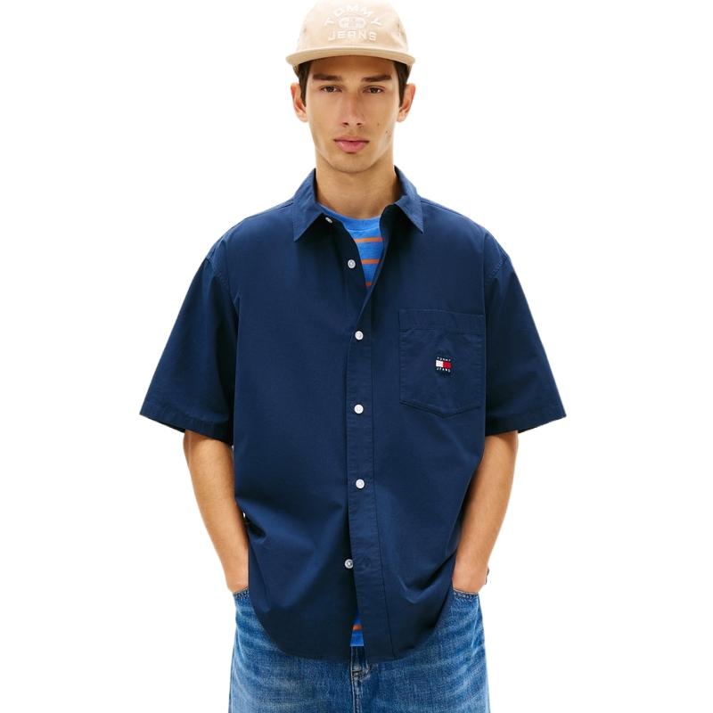 Tommy Hilfiger Shirts Men's Lapel Moderate DM0DM18885-1
