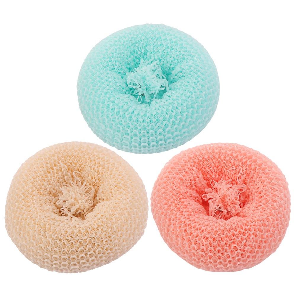 No Hurt Wash Loofah Sponge Microfiber Scrub Sponges Cleaning Brush Cleaning Ball Oven