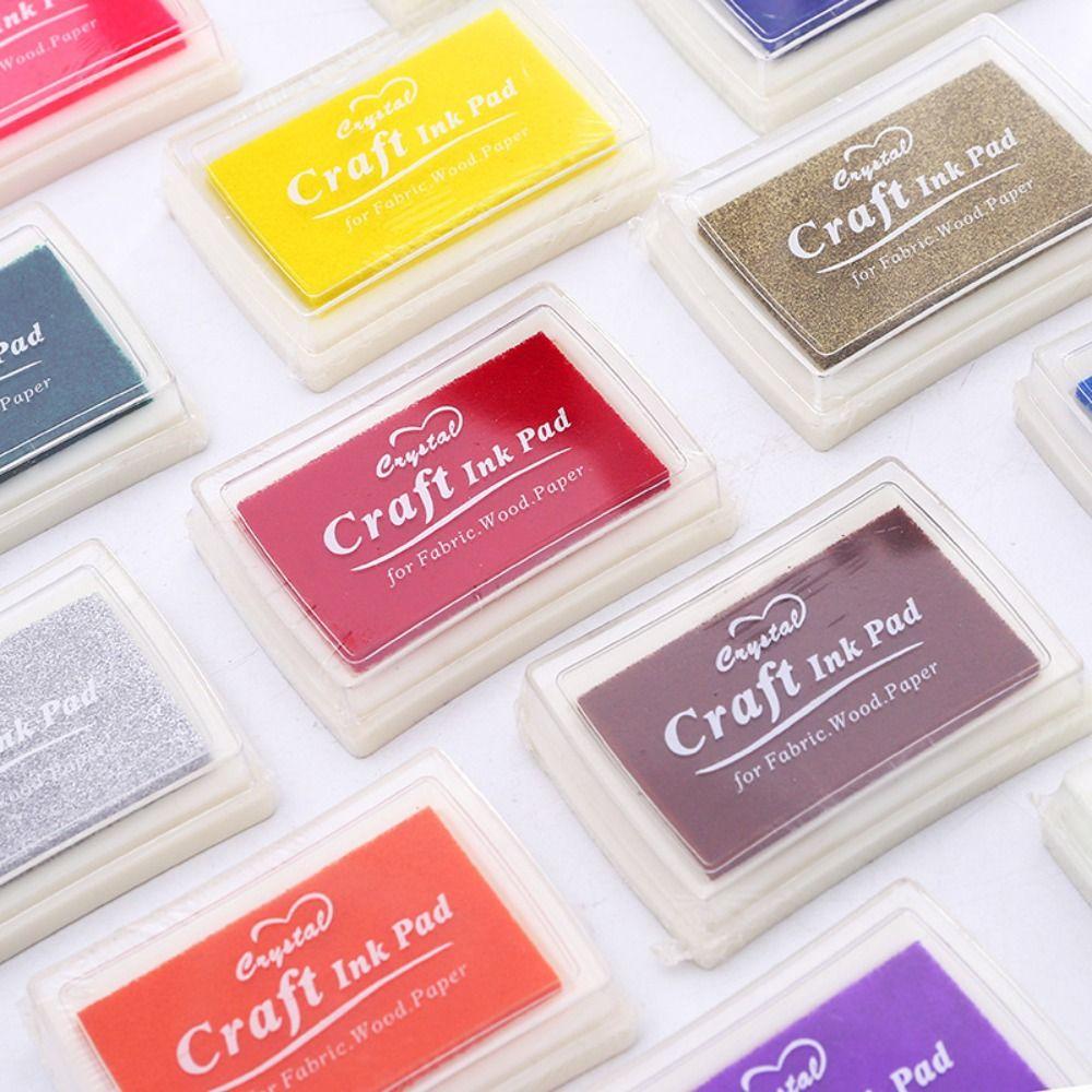 For Notary Finger Signature Inkpad Quick-drying Thumbprint Ink Pad Fingerprint Ink Pad Finance