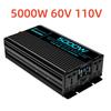 Инвертор чистой синусоиды DC 60V в AC 220V/110V 1000W 1600W 3000W 4000W 5000W 6000W Преобразователь мощности Автомобильный солнечный инвертор