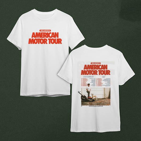 Bilmuri THE AMERICAN MOTOR TOUR 2024 Fan Gifts T-Shirt Unisex T-Shirt