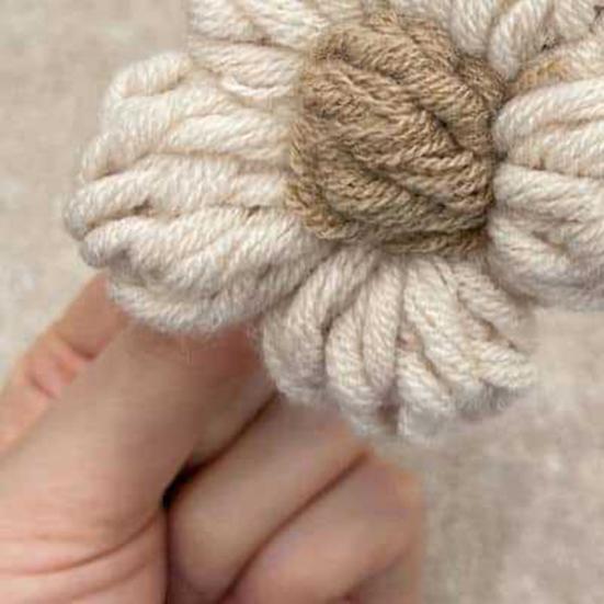 Yousheng Women Hair Clip Hand-Woven Knitting Flower Decor Hair Pin with Soft Yarn Multi-Purpose Hairpin Hair Accessories