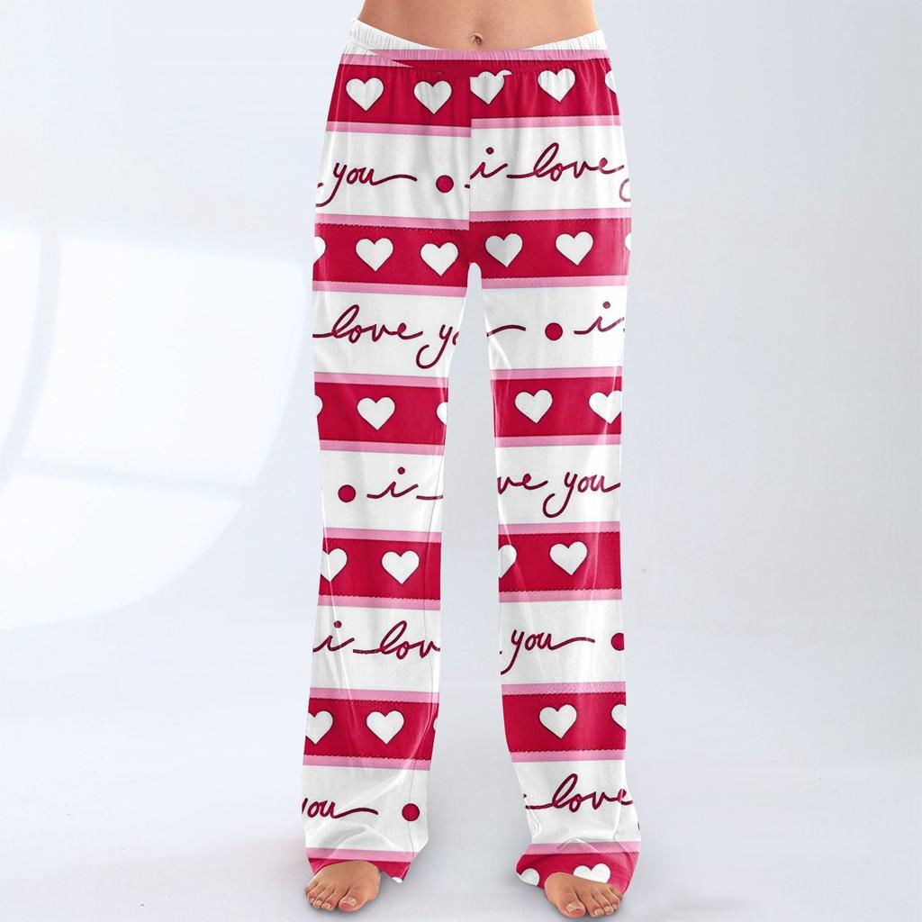 Women's Winter Soild Colored Pants, Full Length Pants, Sports Pants, Home Pants