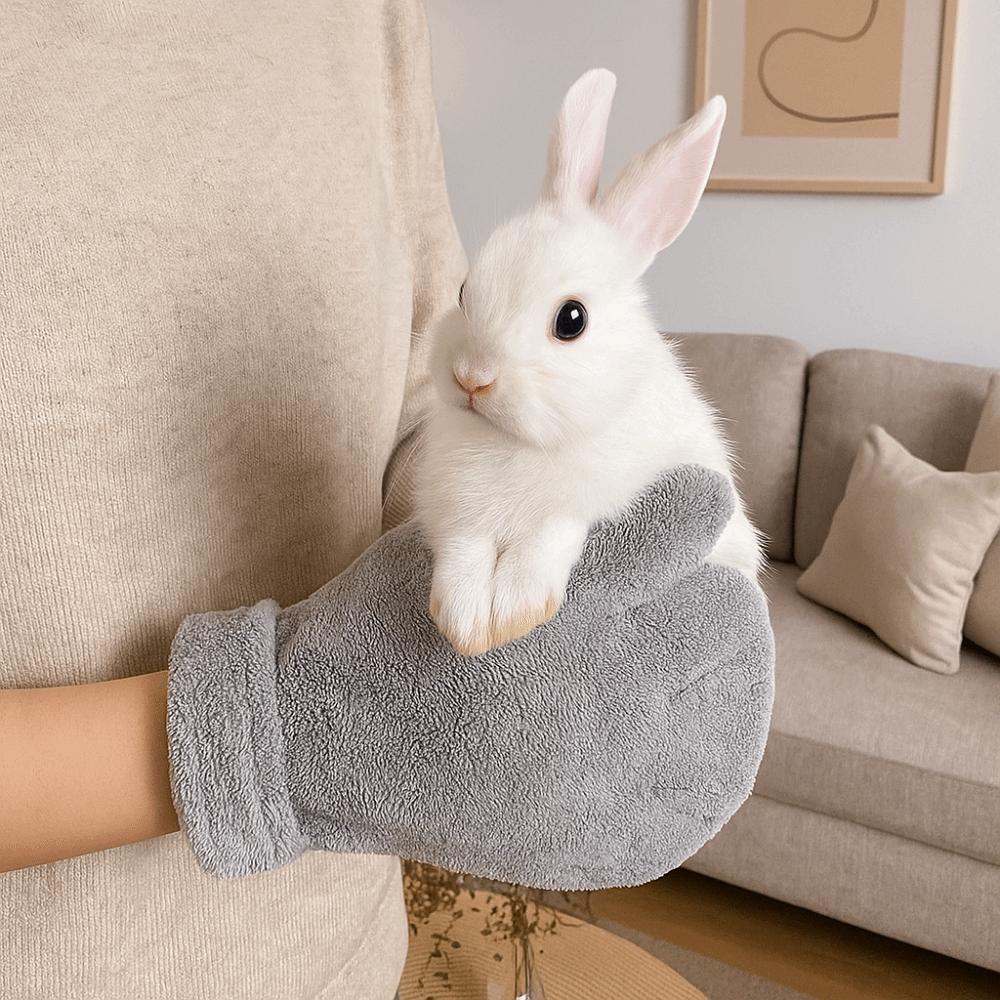 Soft Pet Handling Gloves Bite Resistant Pet Interactive Gloves Bite Proof Gloves  Pet Care