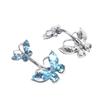 Zircon  Butterfly Belly Button  Body Piercing Navel Ring Sexy Jewelry