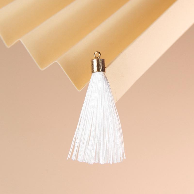 Simple Keychain Tassel Pendant Pendant 20 Pieces 6cm Weight Small Tassel Tassel Tassel Accessories Wholesale Bag Earrings