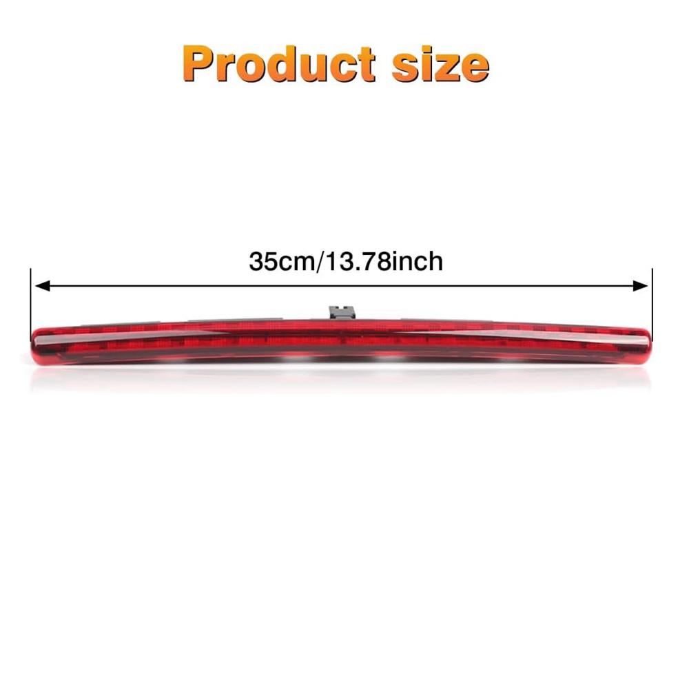 Rear Third Brake Light 63256961016 For Mini Cooper Convertible R52 2003-2008 Red