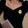 Cartoon Duckling Badge Animal Jewelry Alloy Brooch Hat Scarf Bag Lapel Decoration Pin Birthday Graduation Christmas Gift