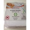 Protège Matelas - Anti-Acariens - 160x200 cm - Bonnet 25 cm - Hypoallergénique - Lavable 30°C