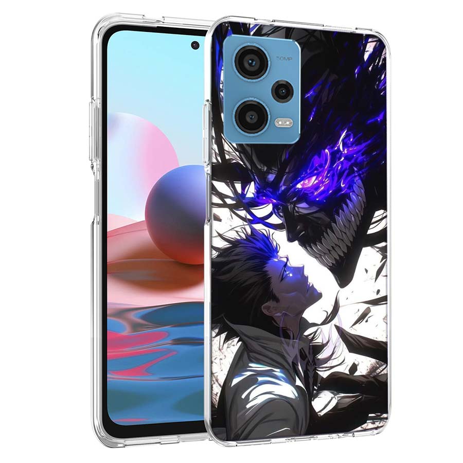 Чехол для телефона Bleach Айзен Соуске для Redmi Note 13 12 14 15 Pro Plus 13R 11 11T 11E 11S 10 Pro 10S 9 9S Прозрачный ТПУ Чехол
