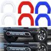 2 шт. Автомобильные крышки буксировочных крюков для Dodge Ram 1500 2019-2024 Передние буксировочные крюки автомобиля Крышки фаркопа Декоративные DIY Аксессуары