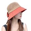 Wide Brim Bucket Hat Foldable Sunshade Hat Women Beach Cap
