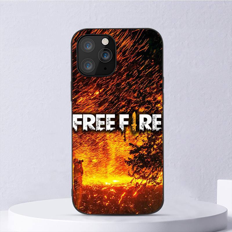 Чехол для телефона Free Fire Game для Iphone 11 12 Mini 13 14 Pro Xs Max X 8 7 6s Plus 5 Se Xr Shell