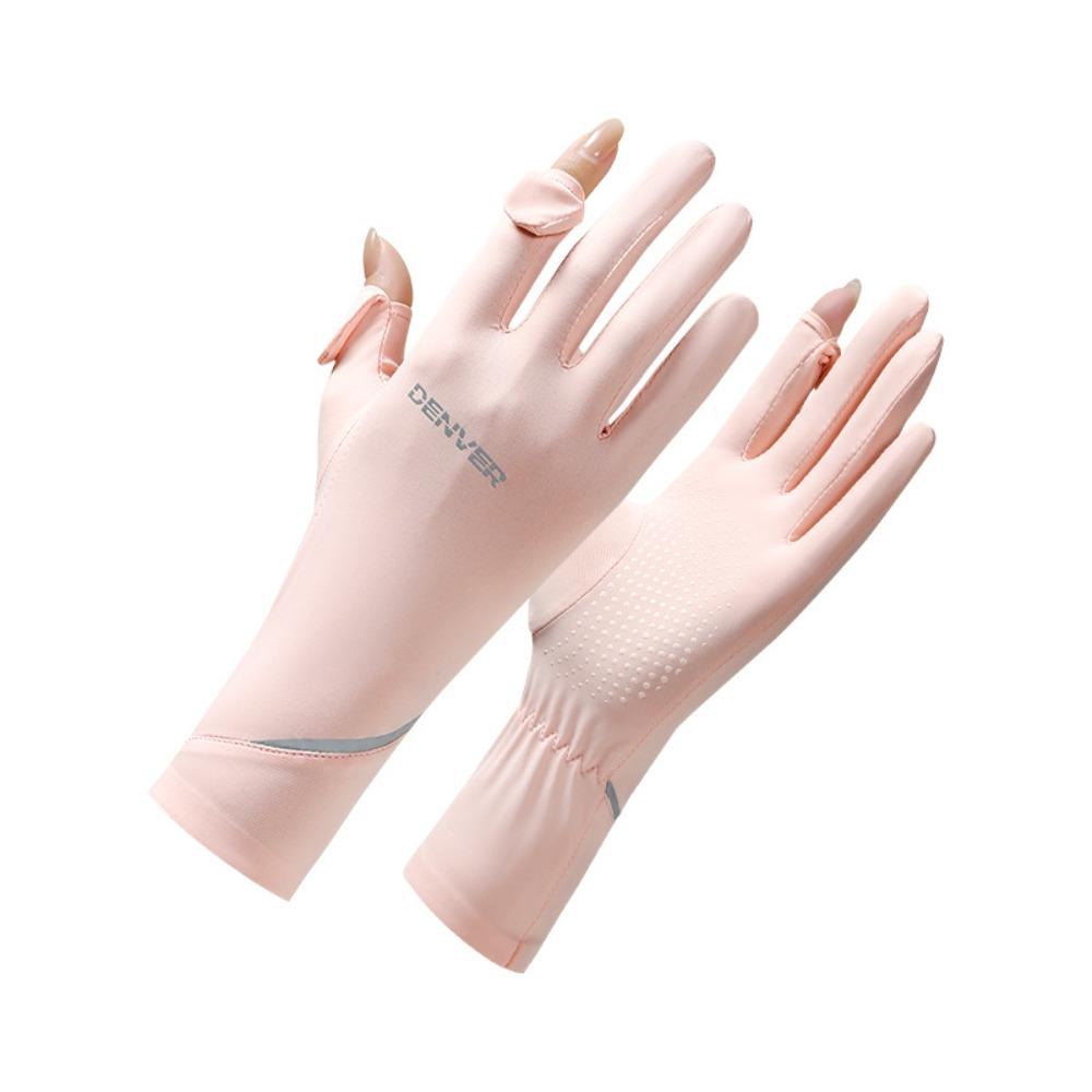 Thin Long Sunscreen Gloves Elastic Cycling Driving Gloves Summer Outdoor Cycling
