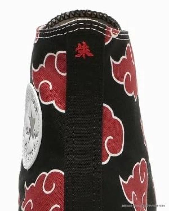 Converse Кеды All Star HI Naruto Shippuden Итачи Учиха Дизайн Акацуки Высокие 25.5 см Кеды Унисекс