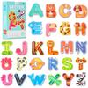 Montessori Cartoon Magnets for Refrigerator Decor Funny Animal Fridge Magnets for Children Cute Magnetic Letters Numbers Toy