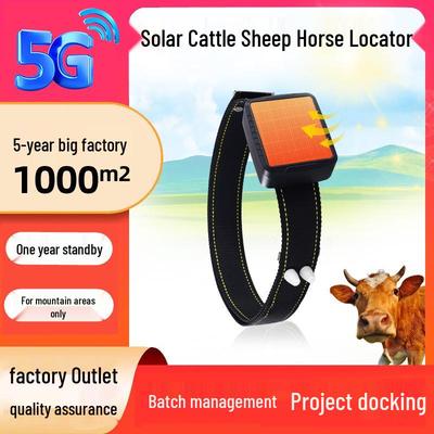 4G GPS солнечный трекер для крупного рогатого скота и овец: Удаленный горный пастбищный локатор