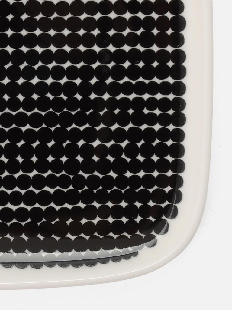Тарелка Marimekko Rasymatto, 15 x 12 см, Женская, 52_1_52169467844, Белый x Черный