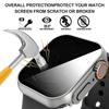 Чехол для Apple Watch Apple Watch Series 9/8/7/6/5/4 SE 44 45 41 40 мм с защитным стеклом Ultra Privacy