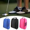 Golf Shoes Bag Golf Accessories Zipper Tote Multi Use Breathable Shoe Carrier Bag for Camping Outdoor Gym Adults Track and Field