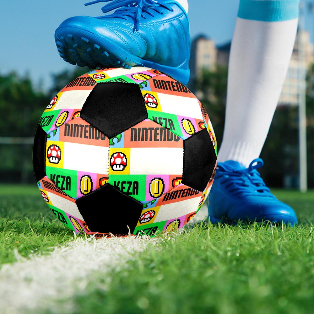 Mario Theme Size 5 Soccer Ball, Suitable for Both Indoor and Outdoor Matches, a Gift Suitable for Everyone.