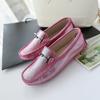 Модная дизайнерская женская обувь, мягкие мокасины, лоферы, женские туфли из 100% натуральной кожи на плоской подошве, повседневная женская обувь на плоской подошве, женская обувь для вождения